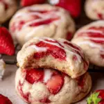 Strawberry Cheesecake Cookies