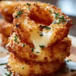 Cheesy Mozzarella‑Stuffed Onion Rings