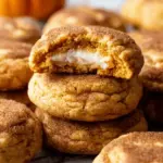 Pumpkin Snickerdoodle Cheesecake Cookies