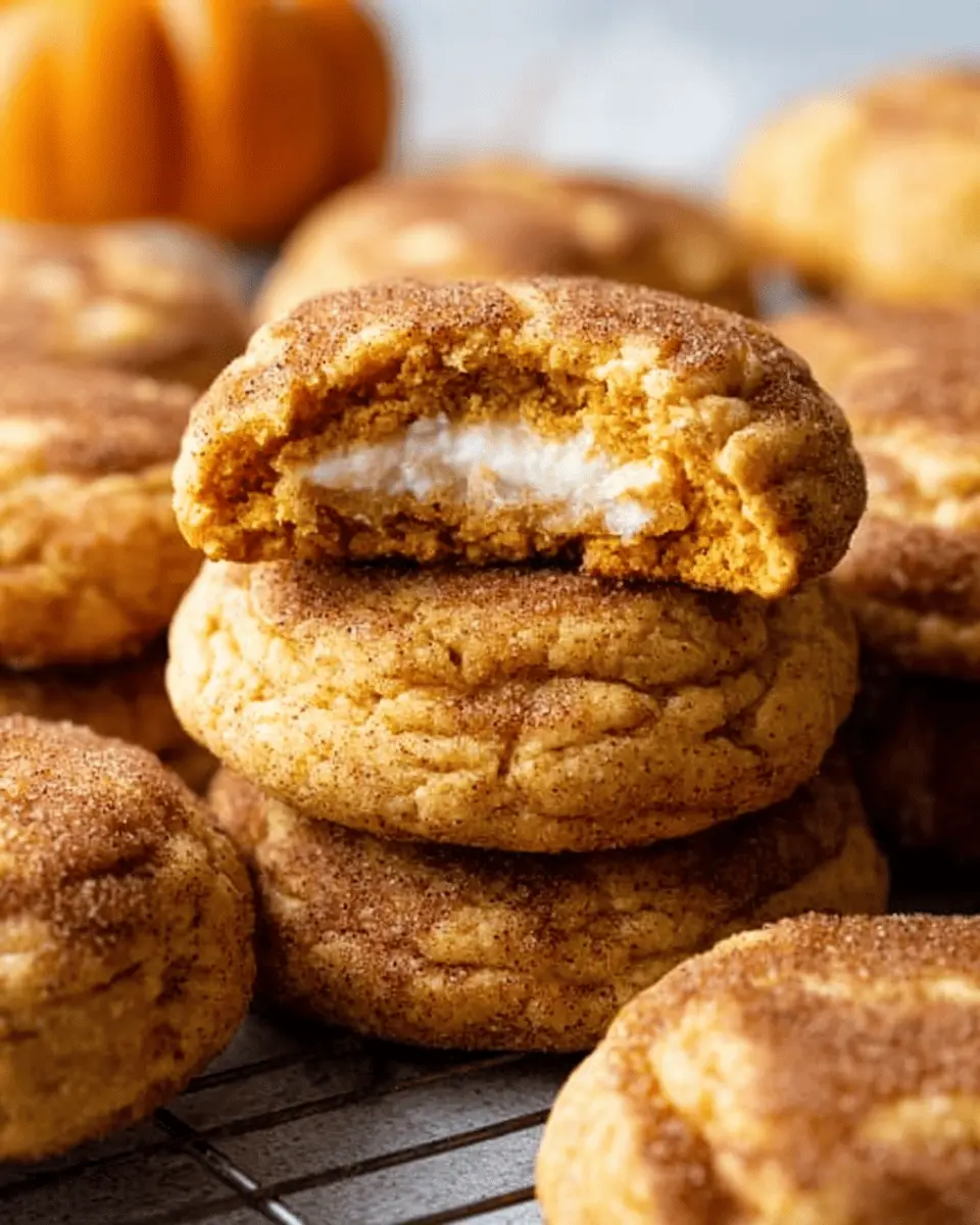 Pumpkin Snickerdoodle Cheesecake Cookies: The Best Fall Treats