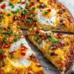 Cheese Crust Breakfast Pizza