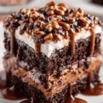 Chocolate Turtle Cake