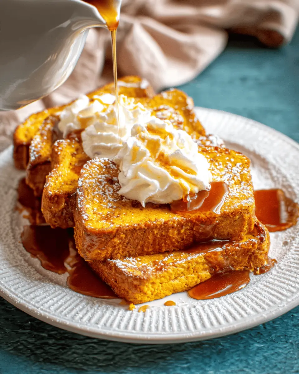 Pumpkin Pie French Toast: An Indulgent Breakfast Delight