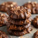 No Bake Chocolate Peanut Butter Cookies