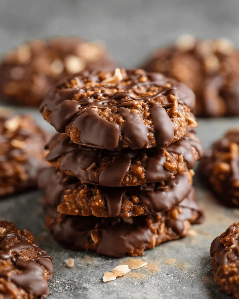 No Bake Chocolate Peanut Butter Cookies: Easy and Indulgent Treats