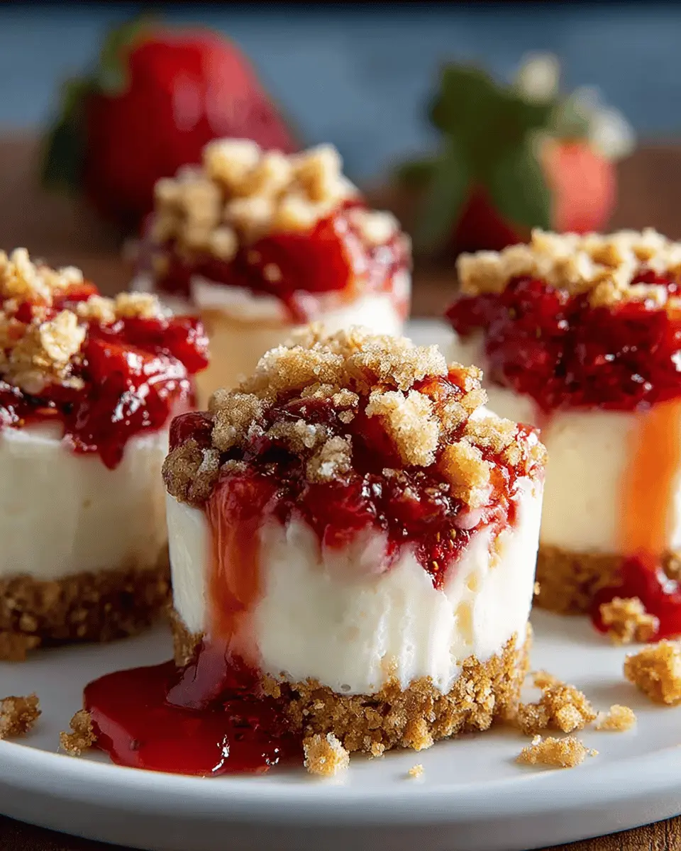 Strawberry Crunch Cheesecake Bites: Indulgent and Easy Treats