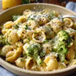 One Pot Broccoli Cheddar Pasta