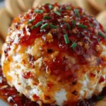 Sweet and Spicy Pepper Jelly Cheeseball