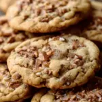 Melt in Your Mouth Toffee Pecan Cookies