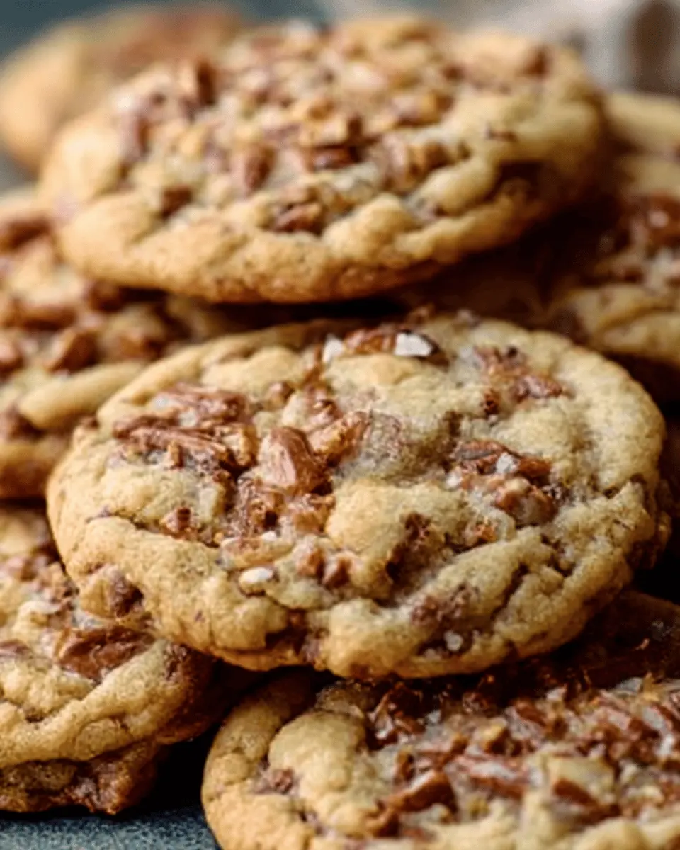 Melt in Your Mouth Toffee Pecan Cookies: The Best Homemade Treat