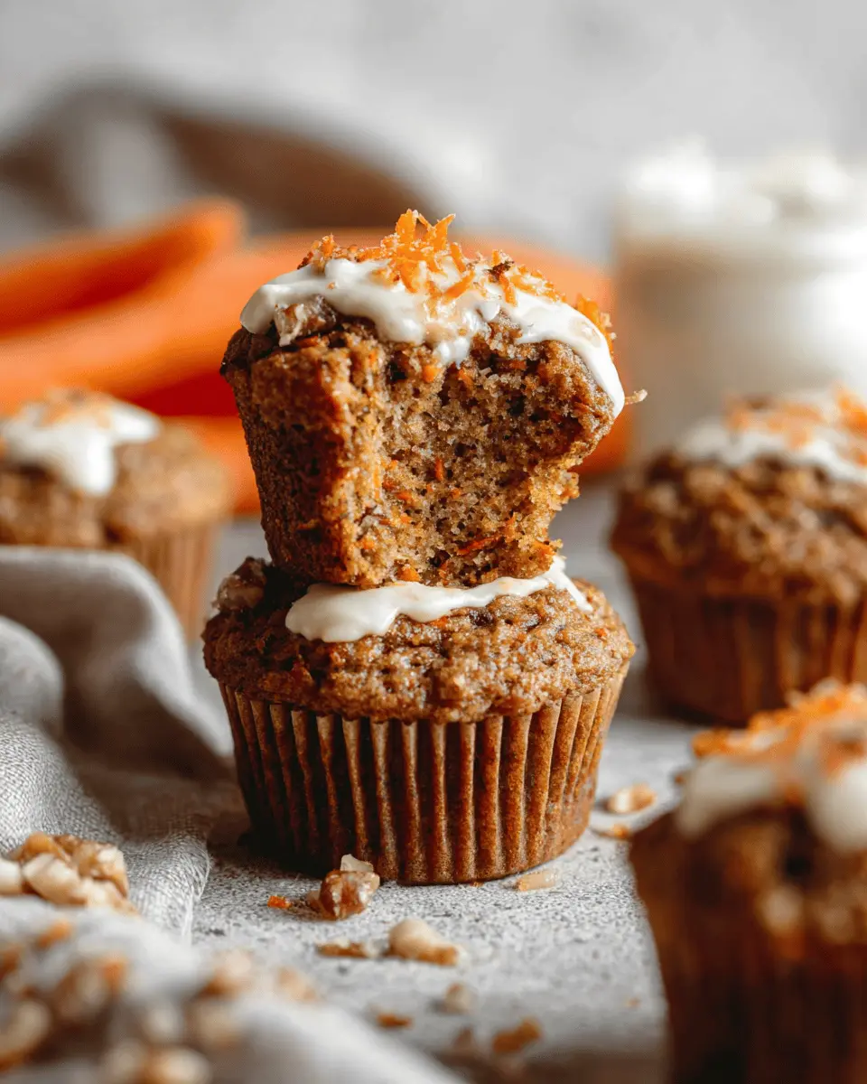 Flourless Carrot Cake Muffins: Easy, Guilt-Free Indulgence