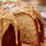 Brown Sugar Caramel Pound Cake with Caramel Frosting