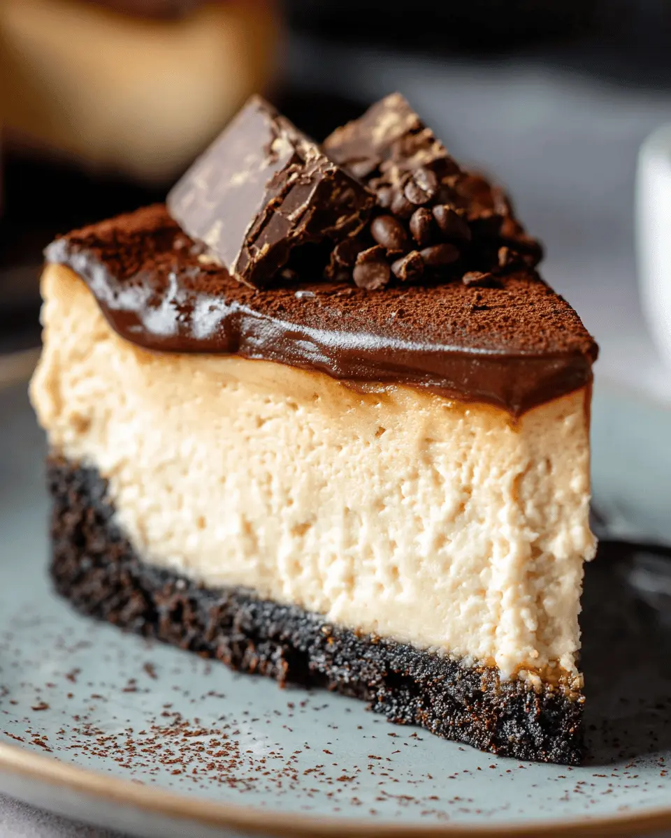 Espresso Cheesecake