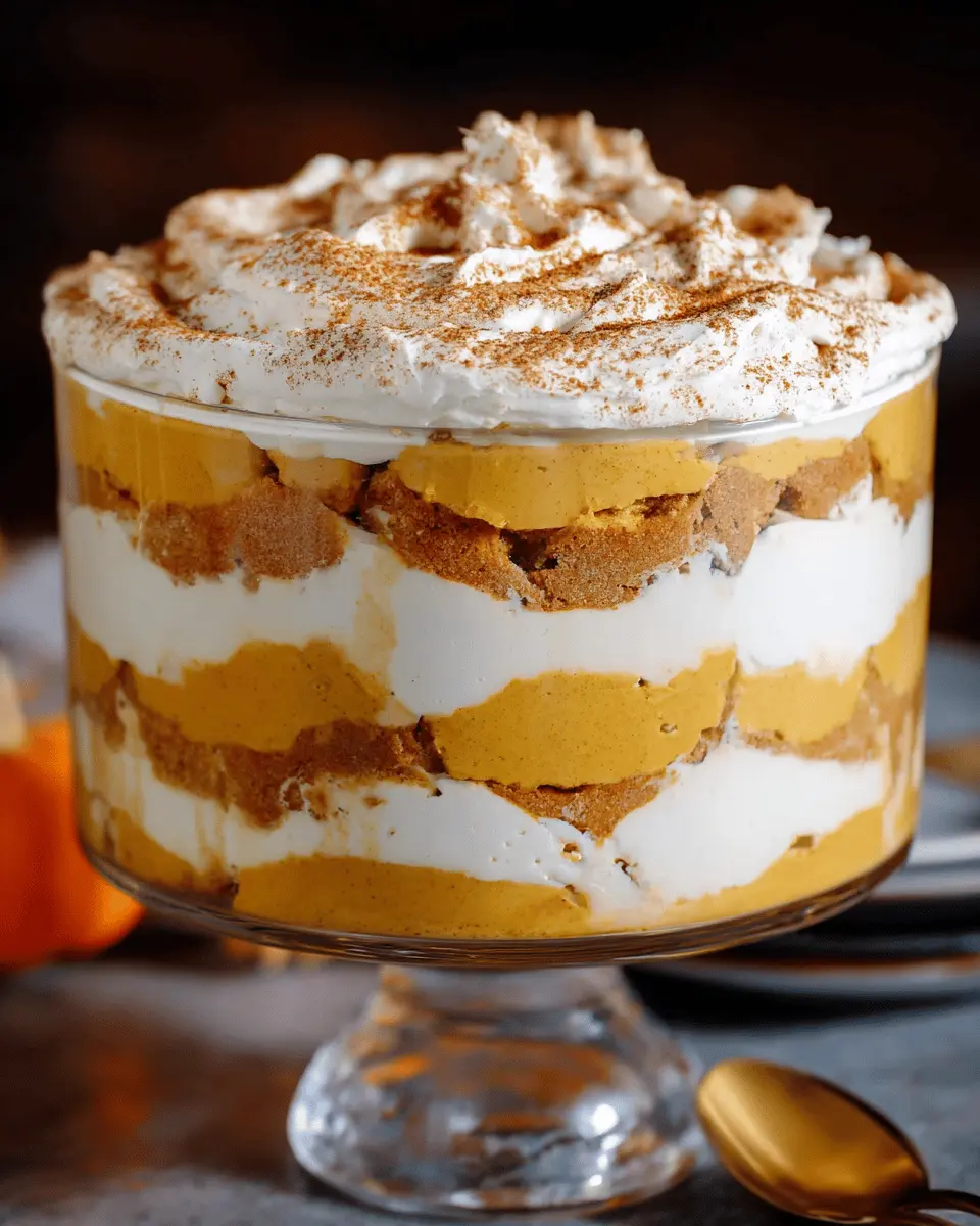 Pumpkin Cheesecake Trifle
