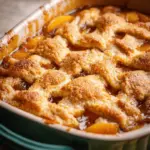 Old Time Oven Peach Cobbler