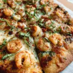 Garlic Butter Shrimp Pizza