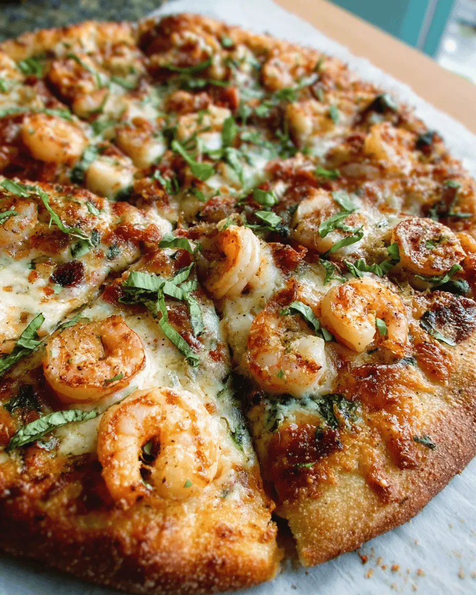 Garlic Butter Shrimp Pizza: Indulgent Flavor in Every Bite