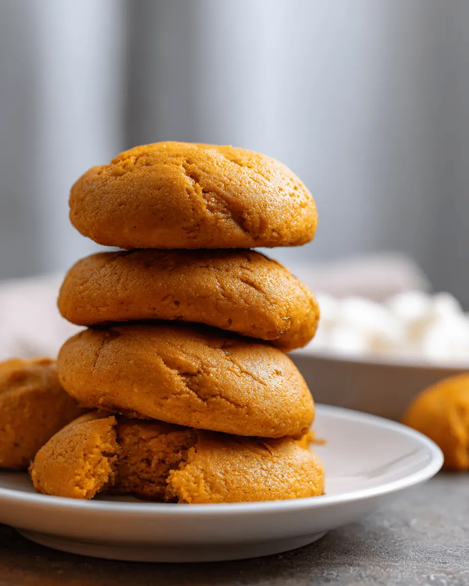 Pumpkin Cake Mix Cookies
