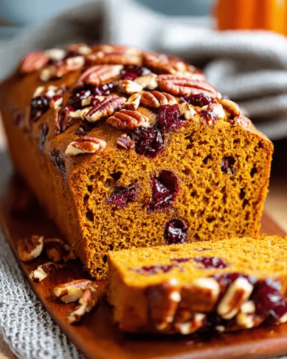 Cranberry Pecan Pumpkin Bread: The Best Cozy Fall Recipe