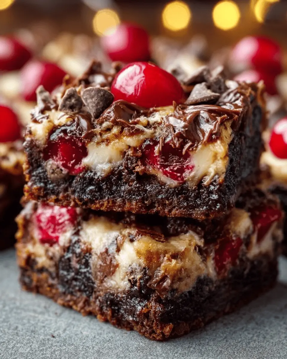 Chocolate Covered Cherry Magic Bars: The Best Indulgent Treat