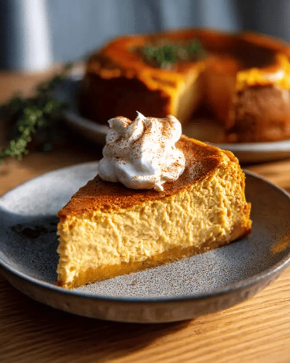 Pumpkin Cottage Cheese Bake