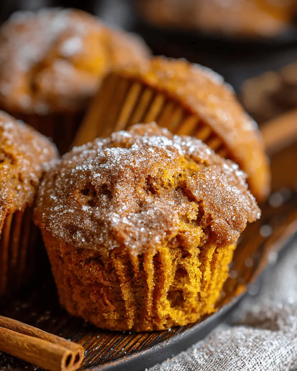 Cinnamon Sugar Pumpkin Muffins: Indulgent Fall Treats You’ll Love