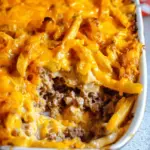 Cheeseburger French Fry Casserole