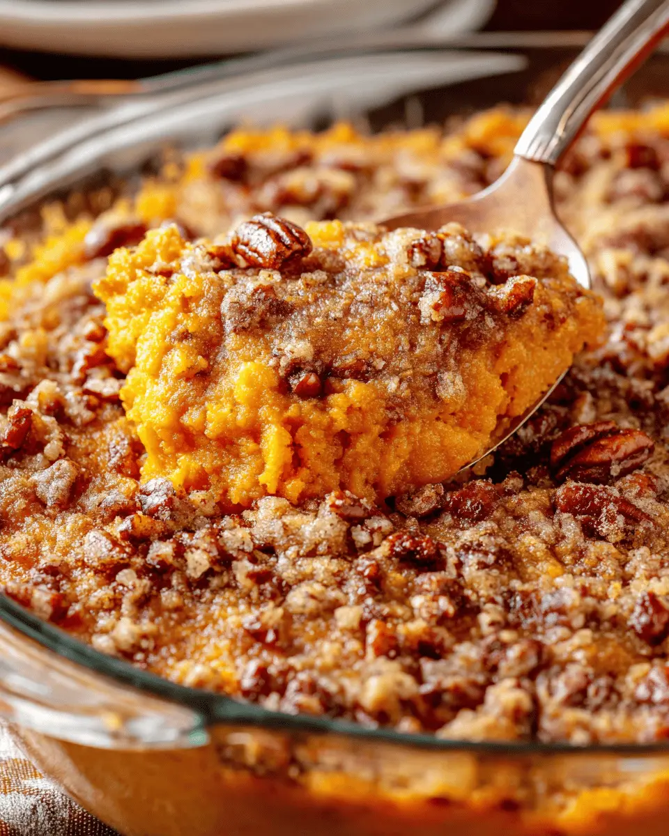 Southern Sweet Potato Casserole: Easy Comfort Food Delight