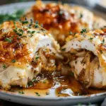 French Onion Stuffed Chicken Breasts Recipe