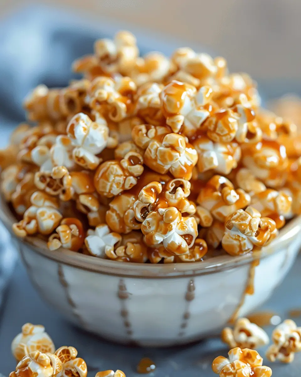 Delicious Caramel Popcorn Without Corn Syrup Recipe