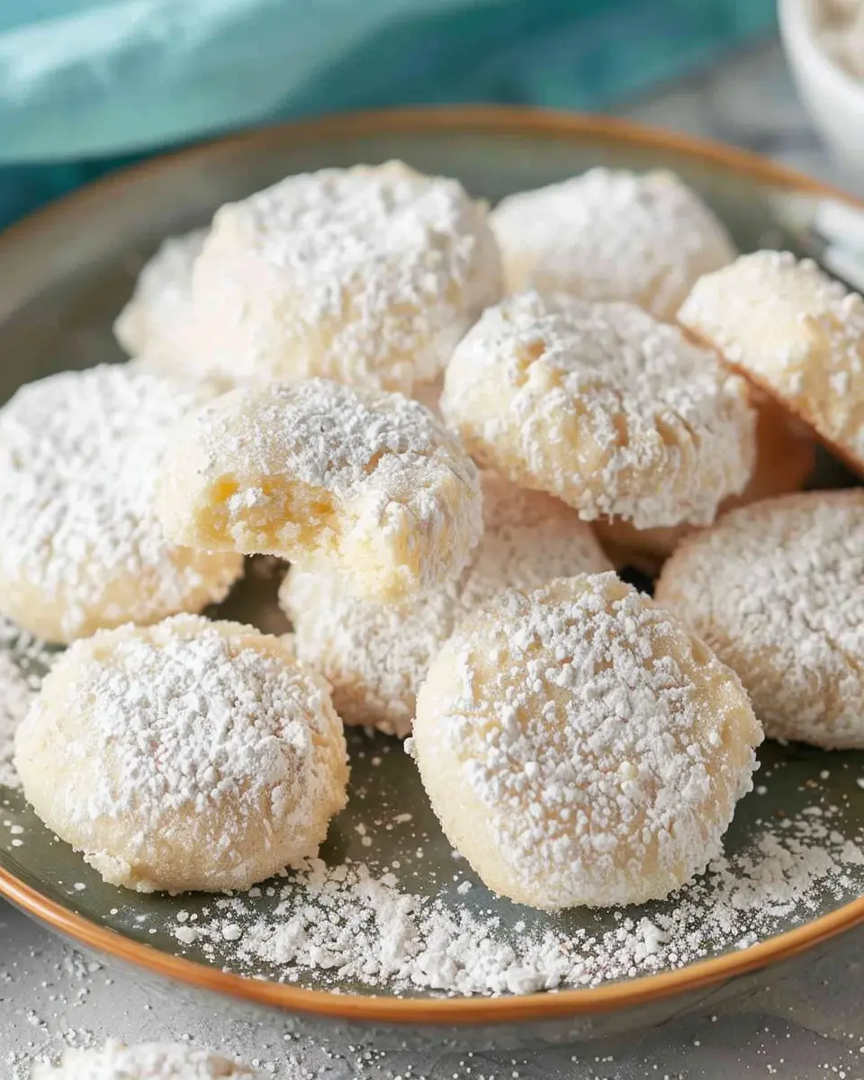 Air Fryer Mexican Wedding Cookies: Easy, Melt-In-Your-Mouth Treats