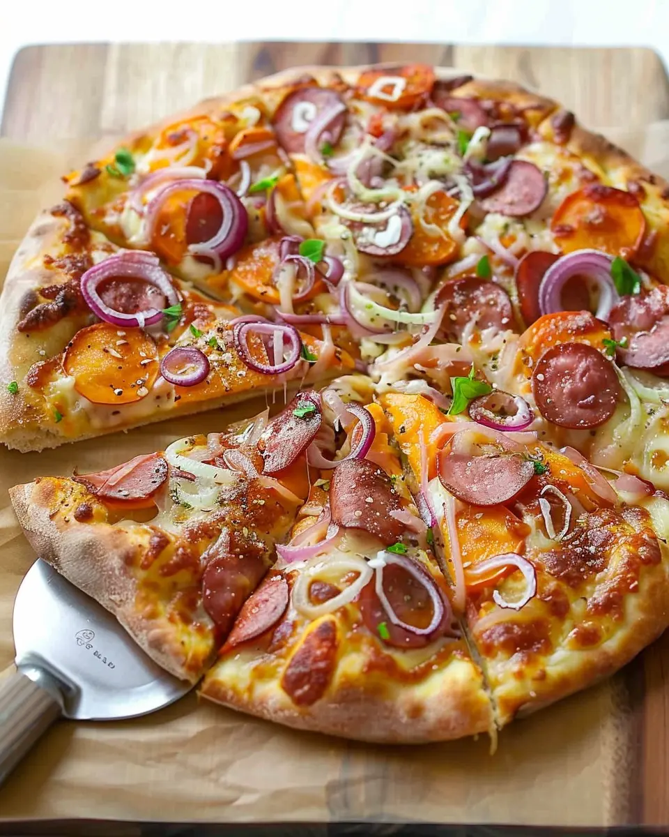 Sweet Potato Kielbasa Pizza: Easy Recipe for a Cozy Dinner