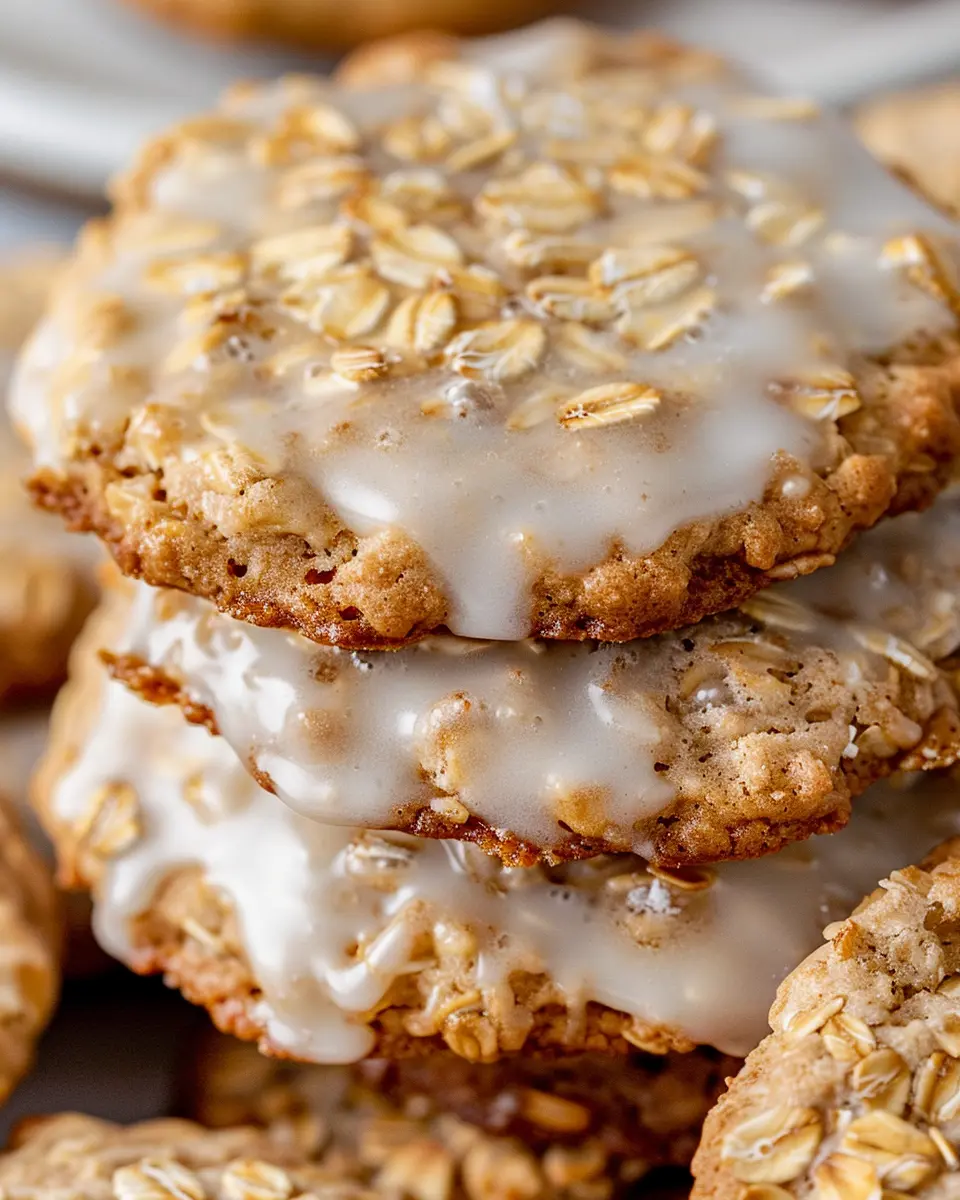 Air Fryer Cookies: Indulgent Crumbl Iced Oatmeal Delight