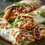 BBQ Chicken Coleslaw Wraps Recipe