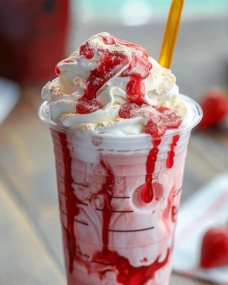 Ninja Creami Starbucks Strawberry Cheesecake Frappuccino: Easy Indulgence at Home