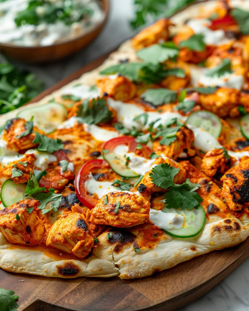 Chicken Tikka Flatbread: Easy Family-Friendly Feast Idea