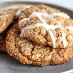 Air Fryer Apple Cinnamon Oatmeal Cookies