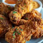 Crispy Spicy Buttermilk Fried Chicken Recipe