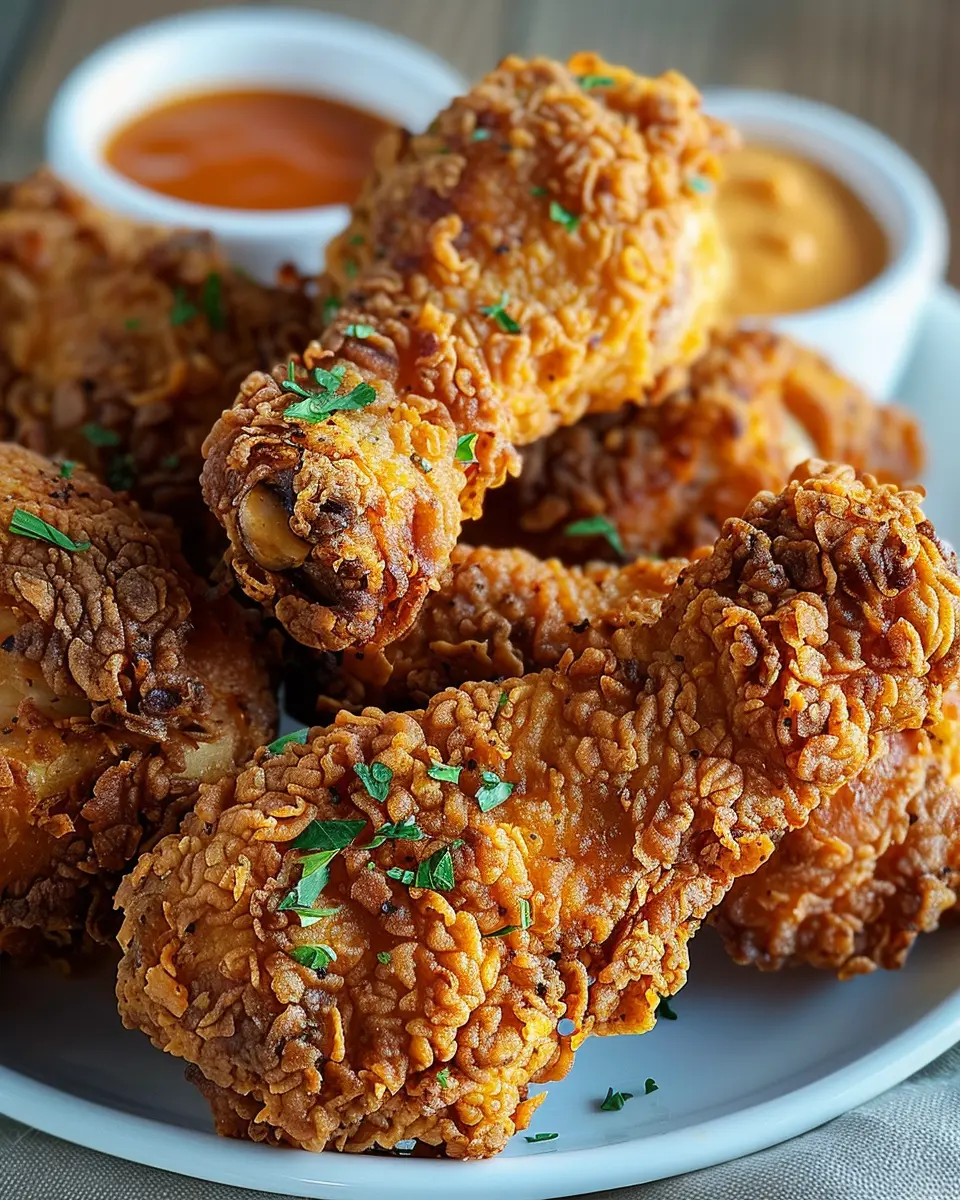 Crispy Spicy Buttermilk Fried Chicken: A Juicy Homemade Delight