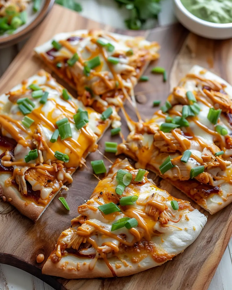 BBQ Ranch Chicken Flatbread: Easy & Delicious for Your Family