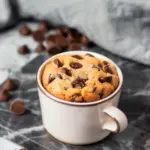 Air Fryer Chocolate Chip Cookie in A Cup