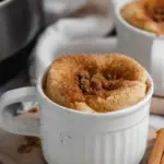 Air Fryer Snickerdoodle Mug Cake