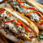 Chicken Cheese Steak Sandwiches Recipe