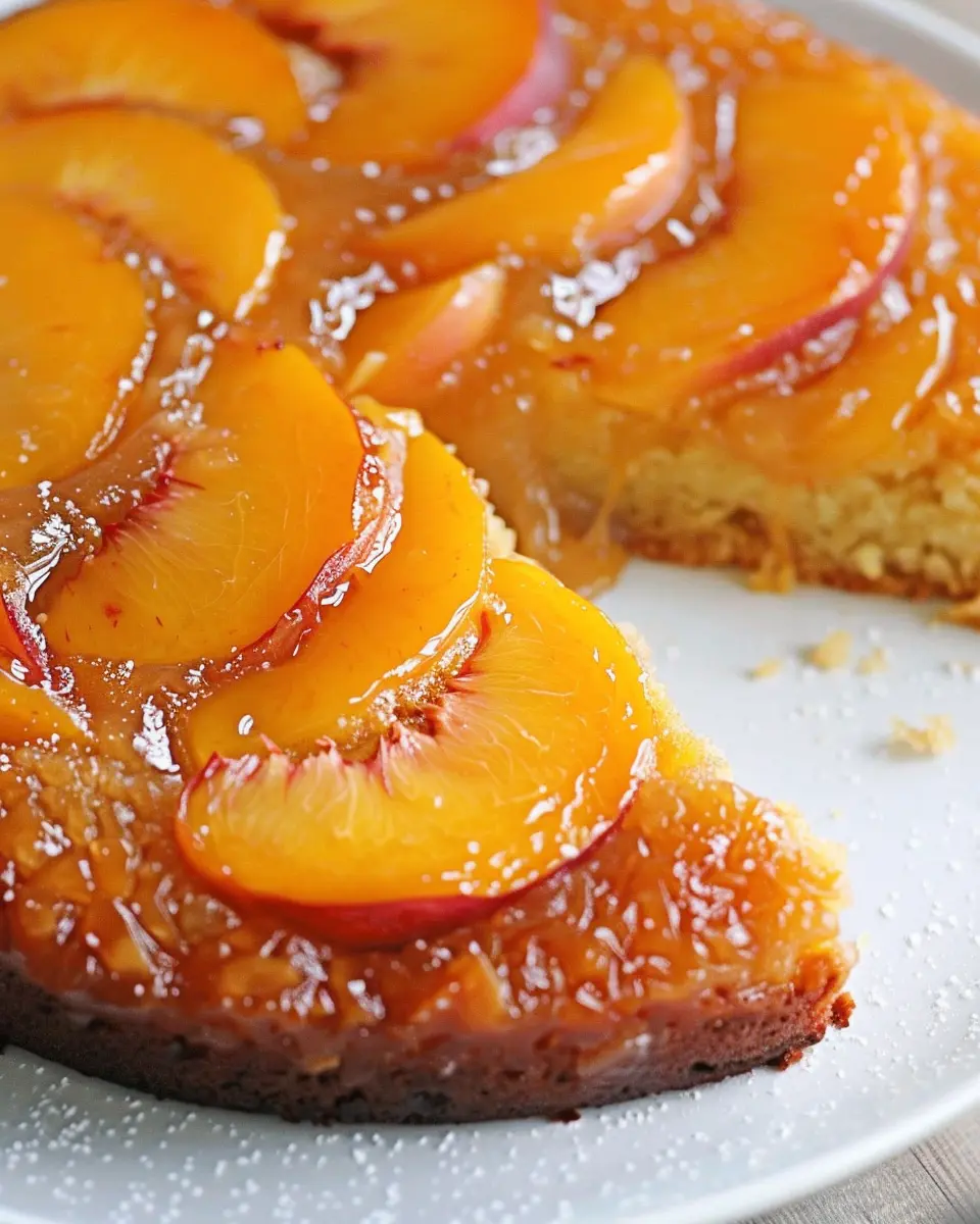 Peach Upside-Down Cake: The Best Sweet Treat for Home Bakers