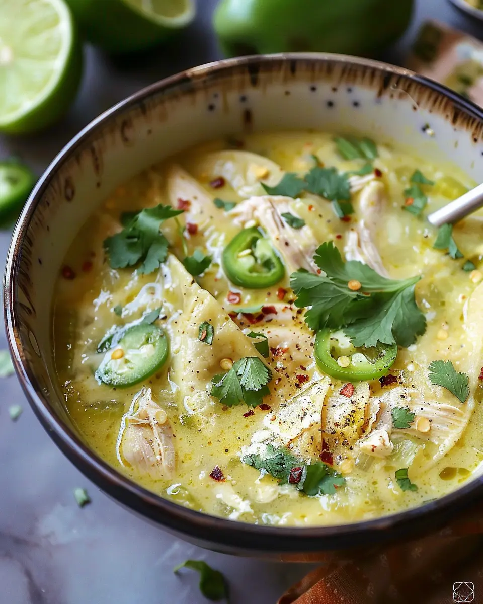 Creamy Green Enchiladas Chicken Soup: Easy Comfort in a Bowl