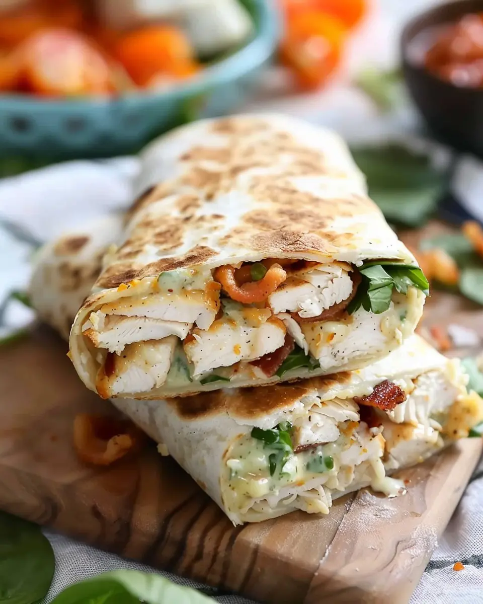 Crispy Chicken Bacon Ranch Wrap: Deliciously Simple Recipe