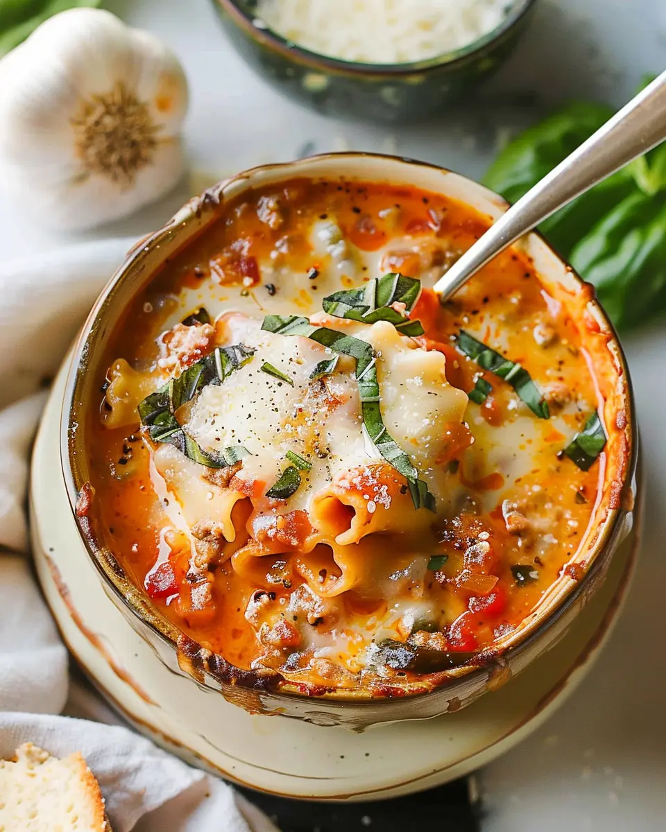 Easy Creamy Lasagna Soup: Your New Favorite Comfort Dish
