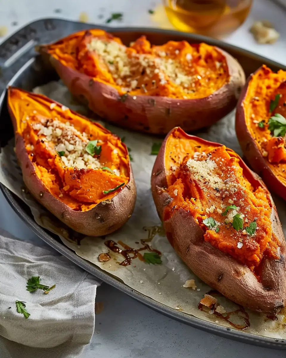 Oven-Baked Sweet Potatoes