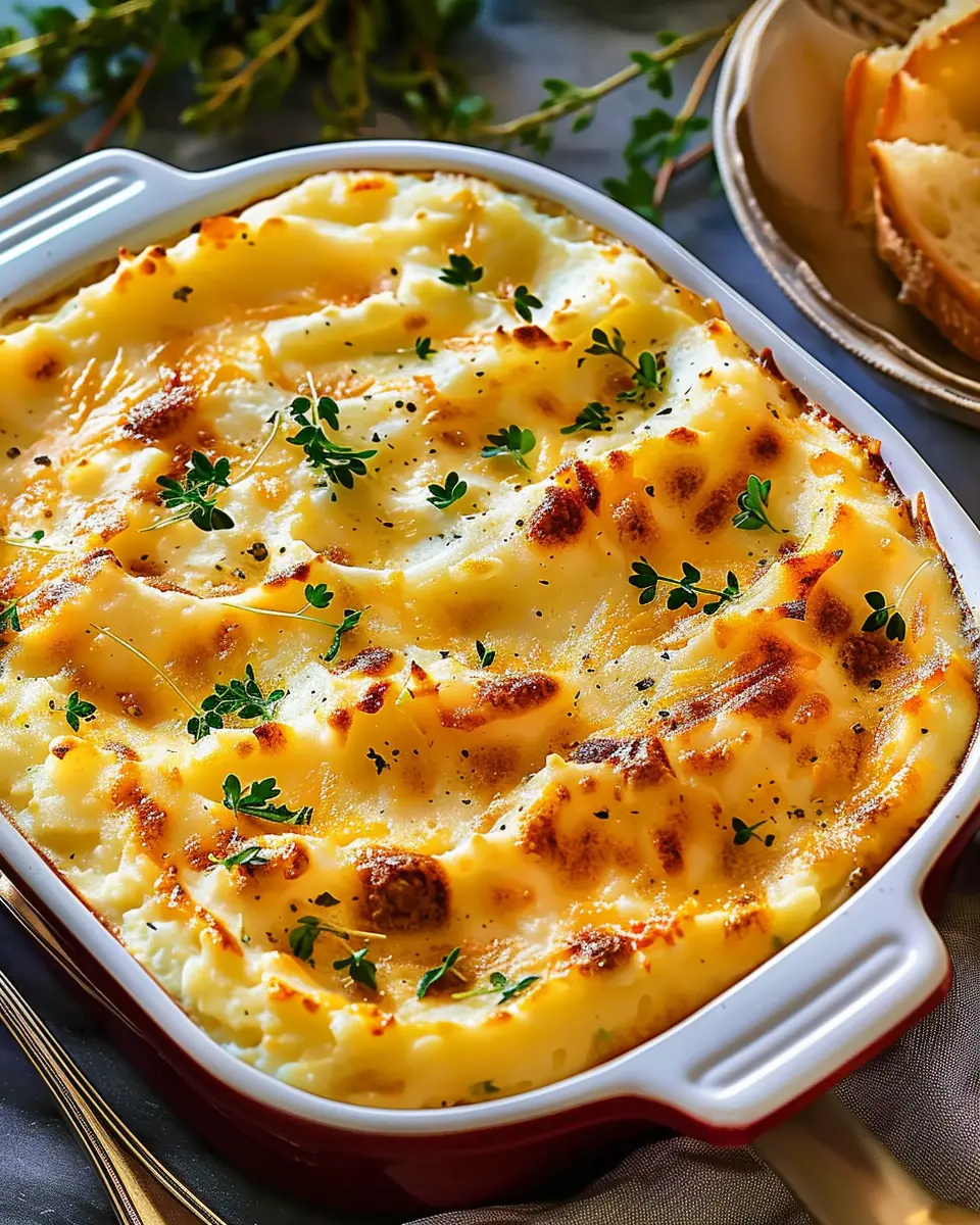 Creamy Whipped Potato Casserole: The Best Comfort Food Delight