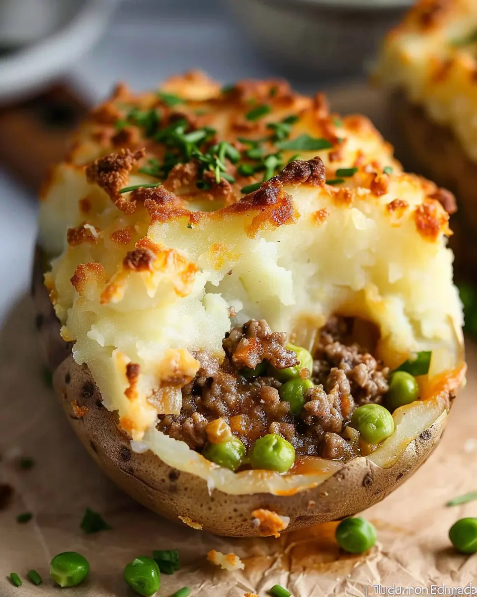 Shepherd’s Pie Baked Potato: A Cozy, Comforting Twist